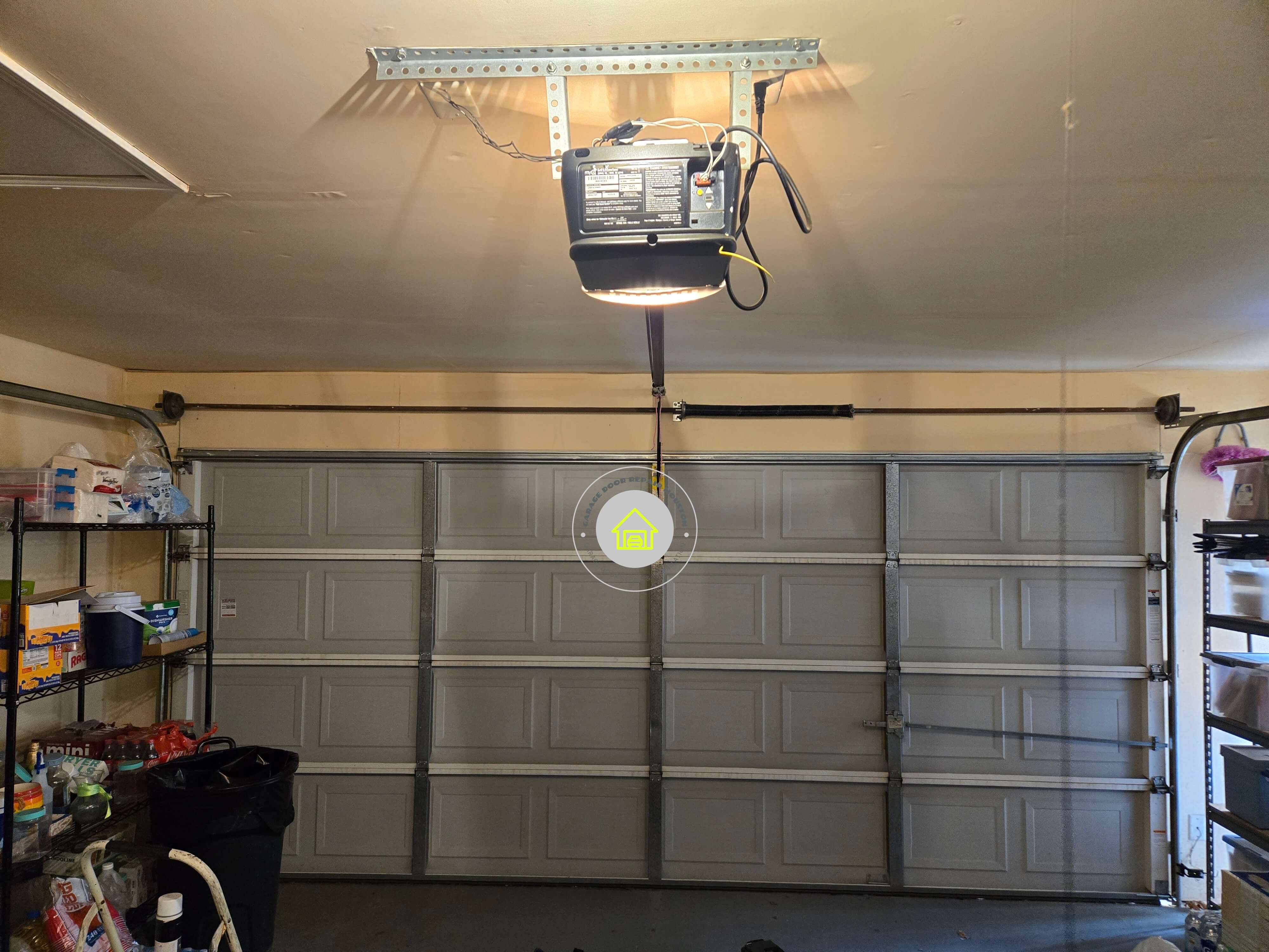 single-spring-double-garage-door